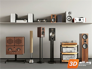 Audio tech 3D Models
